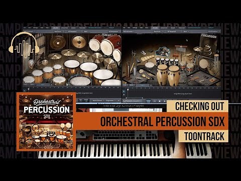 Checking Out: Orchestral Percussion SDX by Toontrack
