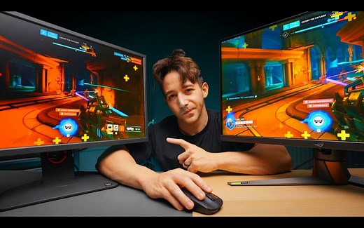 卓威XL2566K vs 玩家国度PG27AQN - 两款360Hz高刷电竞显示器详细对比 | 作者：Optimum Tech | 机翻中文