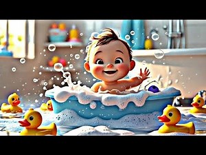 Bathtub Song 🛁 It's Bath Time! | Songs for Kids | Hello Baby Nursery Rhymes.