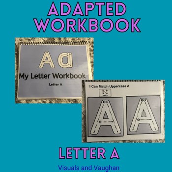 Adapted Letter A Workbook