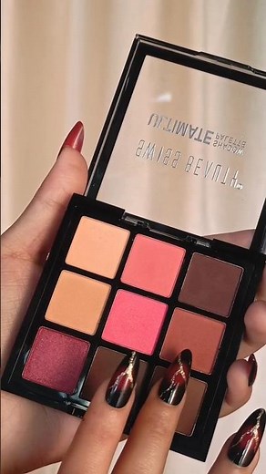 Swiss Beauty Ultimate 9 Pigmented Colors Eyeshadow Palette review ‪@SwissBeautyCosmetics‬