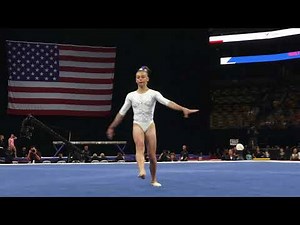 Grace McCallum – Floor Exercise – 2018 U.S. Gymnastics Championships – Senior Women Day 2