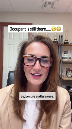 ACK! The tenant/occupant is now YOURS if you close and they are there! Be sure that it is addressed