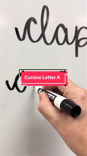 Learn Cursive Writing: Mastering the Letter A