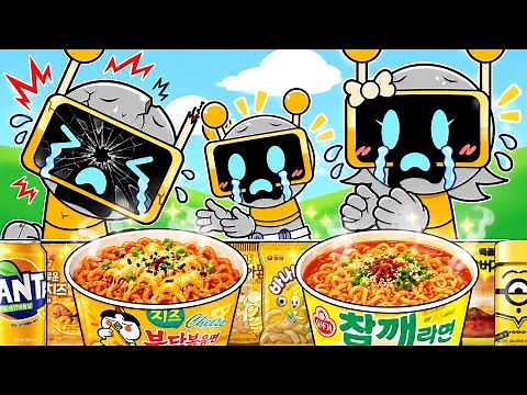 FUNBOT 's SACRIFICE! GARNOLD Lost His Family... | Sprunki | Convenience Store Food MUKBANG | ASMR