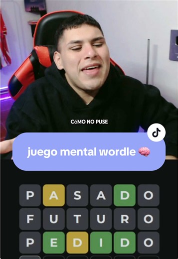 EL JUEGO MENTAL DE WORDLE 🧠 | #wordle #fyp #parati #creatorsearchinsights game content