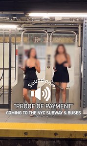 “Proof of Payment” Coming to The NYC Subway And Buses When The MetroCard Fully Retires in 2026. How to show proof: Have your bank card, contactless phone, or OMNY card ready to tap on the inspector’s portable device.What the inspector does: They will tap your payment method on their reader to confirm your fare payment.Note: there has been cases of officers already confirming fare payments on buses with special readers. Voice of Jai Patel, MTA’s Chief Financial Officer. Audio Credit: Bloomberg Po