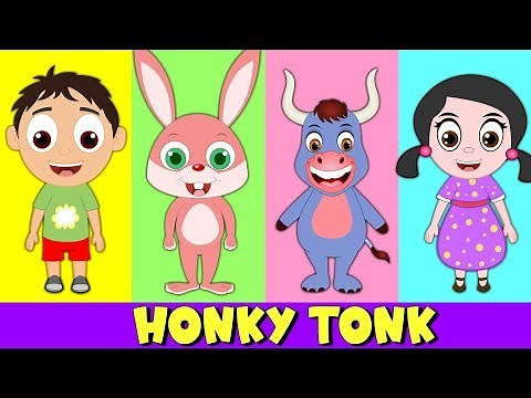 Honky Tonk | Barnvisor på svenska | Svenska Barnsånger