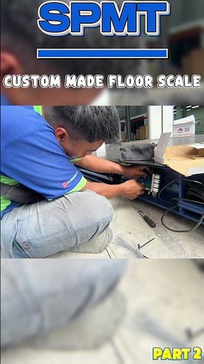 ⚙️✨ SPMT Floor Scale Installation in Johor! Part 2