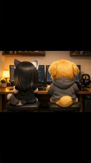 [ASMR]Dev Couple Keyboard ASMR 🐱🐶