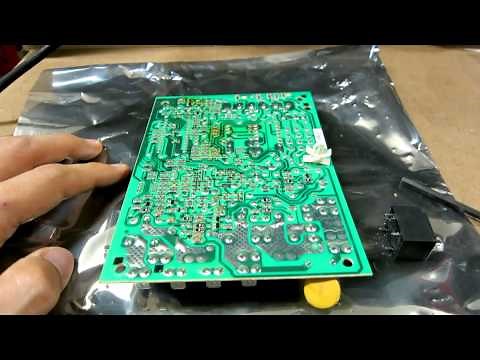 Repairing HVAC Furnace Control Board Relay - How to fix air condition faulty circuit