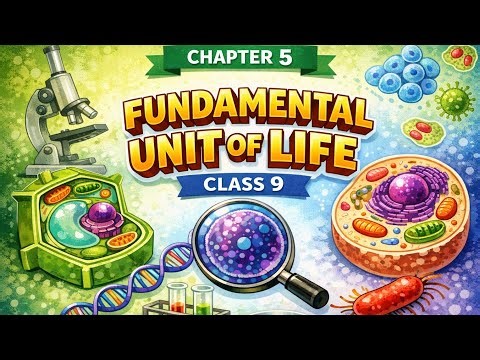 THE FUNDAMENTAL UNIT OF LIFE PART-01 ⚡ | CLASS 9 | SCIENCE (BIOLOGY) CHAPTER 5 |2026-27 #class9