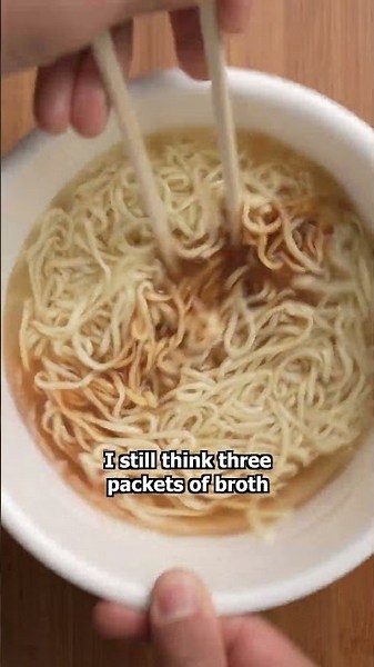 Ramen With NO Toppings?!