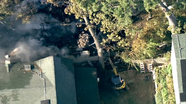 Suspect in custody after alleged arson attack injures 2 firefighters at Round Lake home: officials