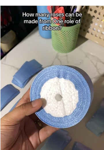 Create Beautiful Roses with One Roll of Ribbon