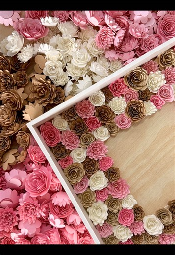 Handmade Flower Frame: A Dreamy Keepsake