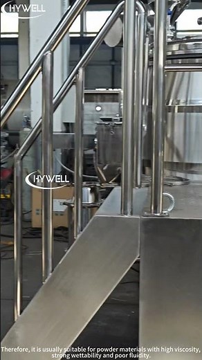 High Shear Mixers for Powder-With-Powder or Powder-With-Liquid Mixing