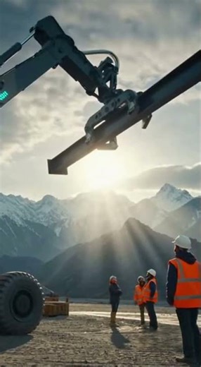 Remote Control Excavator That Shocked Construction Workers