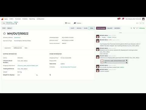 Colissimo Shipping Integration - Label Generation Odoo