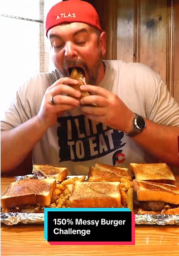 Crystal Mess Bacon Cheeseburger Challenge