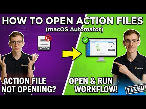 Opening ACTION Files (macOS Automator)