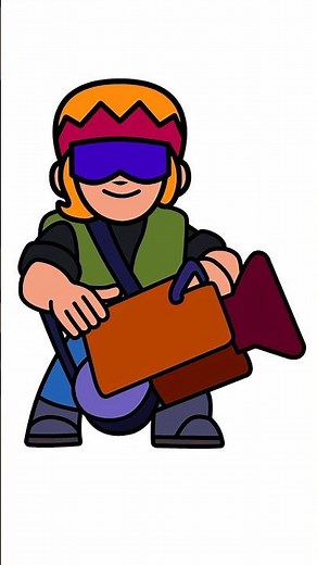 How to draw Buster - Brawl Stars #howtodraw #brawlstars #brawlstarsfanart #artforbeginners