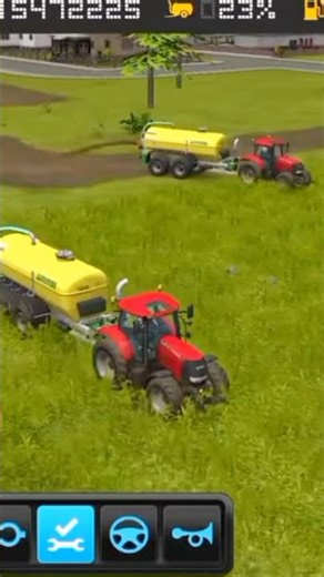 Farming Simulator 16 Multiplayer Fun With Friends! 🚜 #Shorts