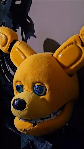SPRING BONNIE/YELLOW RABBIT COSPLAY PT1#fnaf #fivenightsatfreddys #trending #fnafcosplay #fnaf2