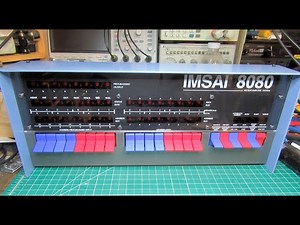 Building an IMSAI 8080 Clone (the "IMSAI 8080 Replica" by thehighnibble.com); with Demonstration