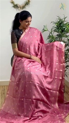 Ruffle Trends on Instagram: "✨Beautiful Viscose khadi silk saree price rs.1,599 ✨Ruffletrends.com, Search - RU1263 ✨What’s app for any queries-9345630672 Visit our store at, RuffleTrends Exclusive For sarees Villa 18, block 60 Bollineni hillside , Nookampalayam, Perumbakkam road, Sithalappakam Chennai-600 126 6369545679 @ruffle_trends"