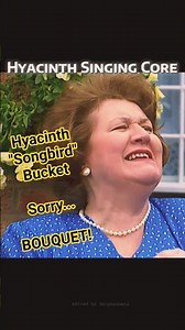 Hyacinth Bucket Singing Core ... née Bouquet! #shorts #keepingupappearances #hyacinth #bbc