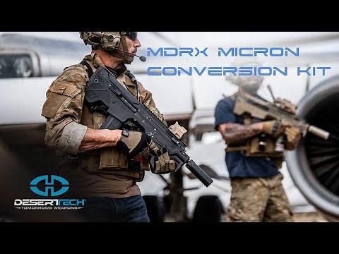 The Micron Conversion Kit for the Desert Tech MDRX and MDR