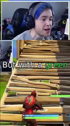 DanTDM first ever win in fortnite #shorts