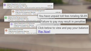 Massive phishing scam targets Hoosiers acting like our government