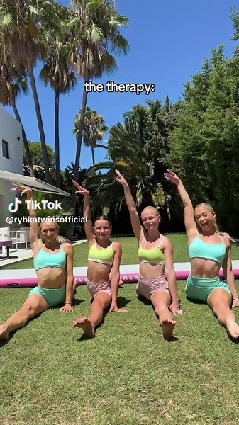 Twins Sisters Gymnastics Therapy Journey