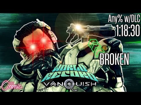 [World Record] Vanquish Any% Speedrun w/DLC Weapons - 1:18:30