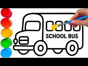 Back to School | Amazing Drawing, Painting, Coloring Educational Drawing for Kids and Toddlers