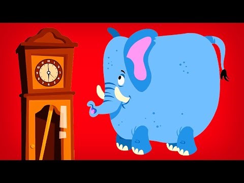 7 MIN 🐭 Hickory Dickory Dock Remix | Tick-Tock Animal Clock Sound Mashup 🎵 Fun Loop by @DockyClock