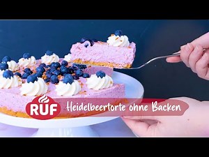 Das Sommer-Rezept – Heidelbeertorte ohne Backen!