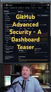 GitHub Advanced Security - Security Dashboard Teaser #programming #github #ghas #security