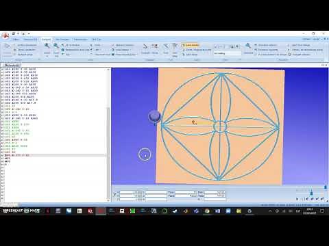 Código G, simulación.