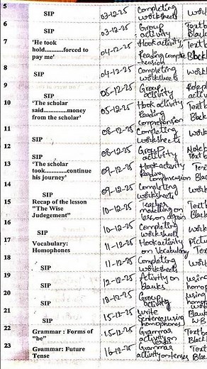 5th class English The Wise Judgement lesson teachers handbook diary #sanedu #5thclassenglish