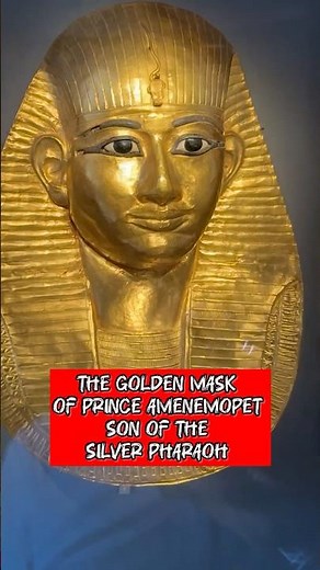 The Golden Prince of Tanis — Amun-em-Opet, Son of the Silver Pharaoh #ancientegypt #museum #egipt