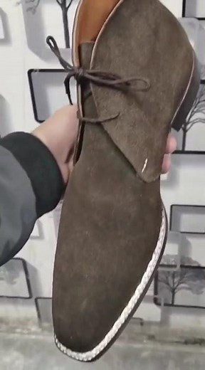 Handcrafted Men’s Suede Chukka Boots