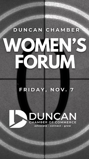 Join us from 9am-2pm on Friday, Nov. 7 at Red River Technology Center for the 2025 Duncan Chamber Women's Forum - featuring a special session focused on learning the basics of self-defense! You won't want to miss it! Tickets available at https://bit.ly/WomensForumNov25 #DuncanChamber #AdvocateConnectGrow #WomensForum #SelfDefense | Duncan Chamber of Commerce