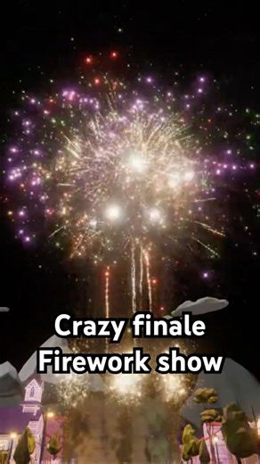 Crazy Firework show Finale #fireworks #fireworkshow
