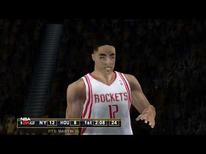 NBA 2K13 | PSP Gameplay | Houston Rockets vs New York Knicks
