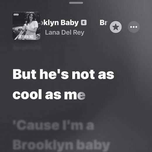 Brooklyn Baby - Lana Del Rey | #spotify #music #audio #songlyrics #lyricvideo #lyrics #song