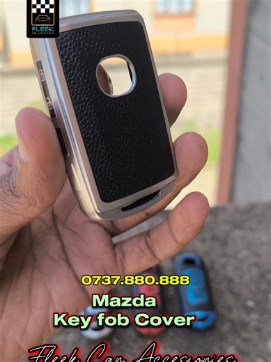 Mazda key Fob Cover ✅CX-30,CX-8,Cx-5,Mazda 3, 🛒KSH.1500 ☎️ To order check bio ☝️ 📍 Fleek Car Accessories on map . #fleekcaraccessories #mazda #mazdakeycover #tiktok #mazdacx30