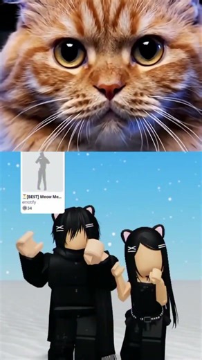 Meow Meow Trend in Roblox 😂 | MeowPlay Reaction 🐱🔥